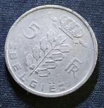 Misslag: 5 frank 1949 VL - Prins Karel I (1/4 medailleslag), Verzenden, Losse munt