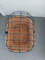 Hondenmand voor de fiets., Ophalen