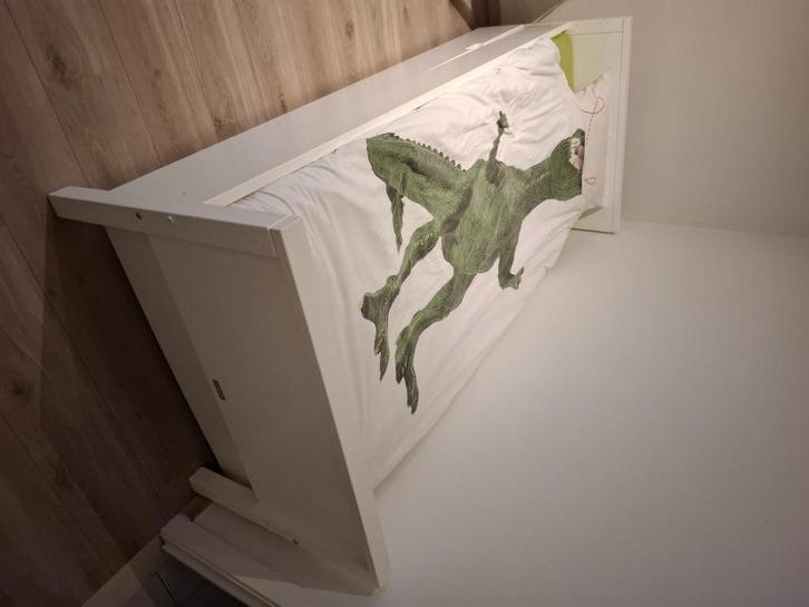 Bed met extra onderbed bopita, Kinderen en Baby's, Kinderkamer | Bedden, Gebruikt, 180 cm of meer, 85 tot 100 cm, Lattenbodem