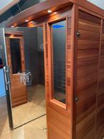 3 persoons sauna, Ophalen, Zo goed als nieuw, Infrarood, Complete sauna