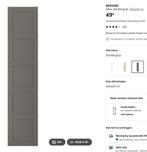 4 pax kastdeuren 229cm hoog, Huis en Inrichting, Ophalen, Gebruikt, 200 cm of meer, Klassiek