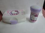 brooddoos en drinkbus Hello Kitty, Ophalen of Verzenden, Zo goed als nieuw