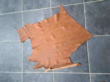 Mooi soepel camel leder. (Lot 19) beschikbaar voor biedingen