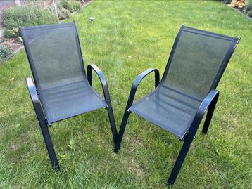 6 chaises de jardin légères 