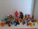 Lot de +- 40 figurines (playmobil, pokemon, minions,, Enlèvement, Utilisé, Garçon ou Fille