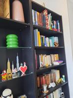 Bibliothèque Billy IKEA noire, Huis en Inrichting, Ophalen, 200 cm of meer, 150 tot 200 cm, Zo goed als nieuw