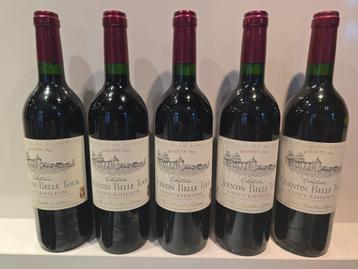 Chateau Quentin Belle Tour Saint Emilion 2001 - 5 flessen beschikbaar voor biedingen