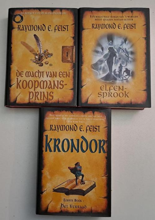 Boeken Raymond E. Feist, Boeken, Fantasy, Gelezen, Ophalen of Verzenden