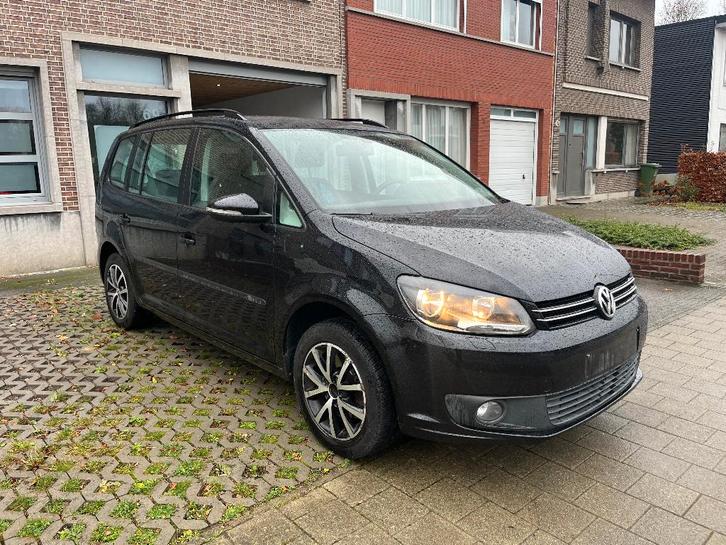 AARDGAS VW Touran 1.4 TSI CNG EcoFuel (2014) – DSG - 7 zit, Auto's, Volkswagen, Particulier, Touran, ABS, Airbags, Airconditioning