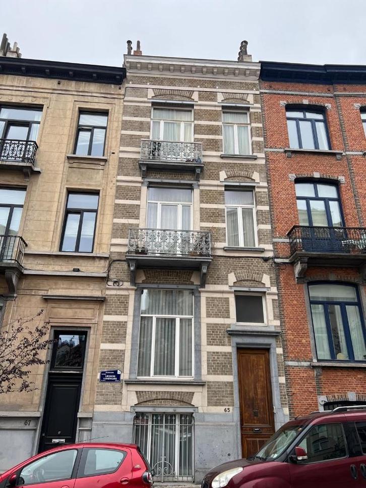 Herenhuis in Elsene met tuin, Immo, Huizen en Appartementen te koop, Brussel, 200 tot 500 m², Twee onder één kap, Verkoop zonder makelaar