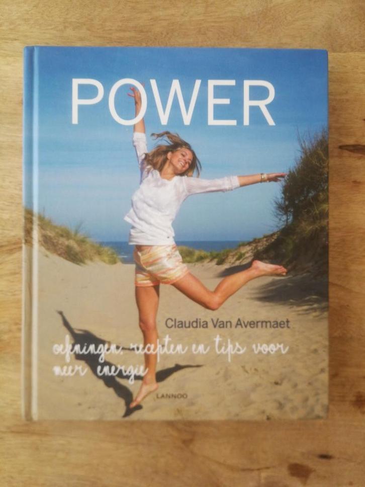 Claudia Van Avermaet - Power - Hardback in perfecte staat, Sport en Fitness, Yoga en Pilates, Zo goed als nieuw, Ophalen of Verzenden