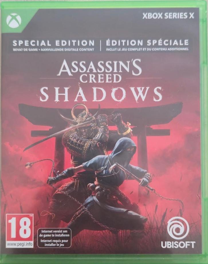 Assassin's Creed Shadows XboxOne/Xbox Serie X, Games en Spelcomputers, Games | Xbox Series X en S, Zo goed als nieuw, Ophalen of Verzenden
