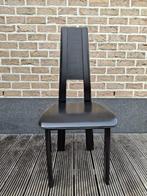 Set van 6 tafelstoelen, Huis en Inrichting, Stoelen, Ophalen, Gebruikt, Zwart, Modern