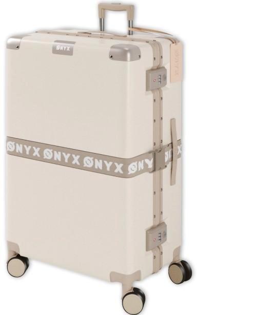 ONYX Check-in koffer 100 Liter - TSA slot-Sand wit. Nieuw!!!, Bijoux, Sacs & Beauté, Valises, Neuf, Autres matériaux, 70 cm ou plus