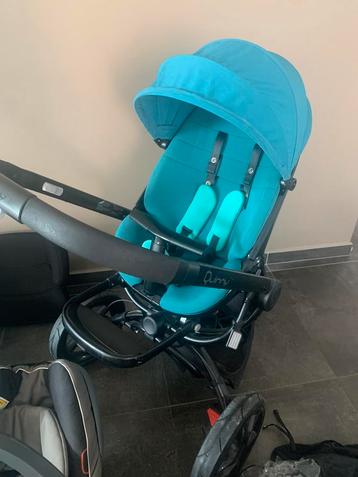 Ensemble maxi cosi et poussette Quiny & Be safe, Enlèvement, Comme neuf, Poussette