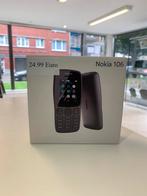 Nokia 106 Dual SIM Zwart NIEUW!, Ophalen, Geen camera, Zwart, Fysiek toetsenbord