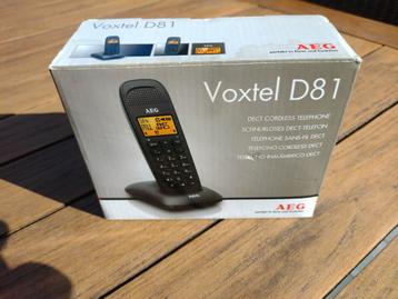 AEG Voxtel D81 draadloze DECT telefoon 