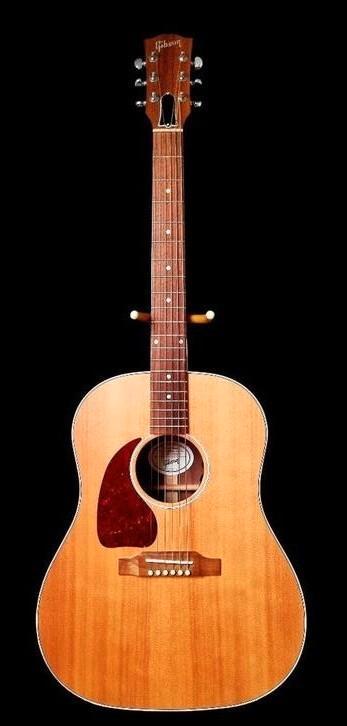 Gibson G-45 left handed, linkshandig met Fishman, Muziek en Instrumenten, Snaarinstrumenten | Gitaren | Akoestisch, Zo goed als nieuw