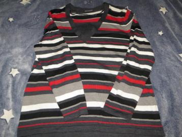 Gestreepte dames trui - Kingfield - 2XL - pull beschikbaar voor biedingen