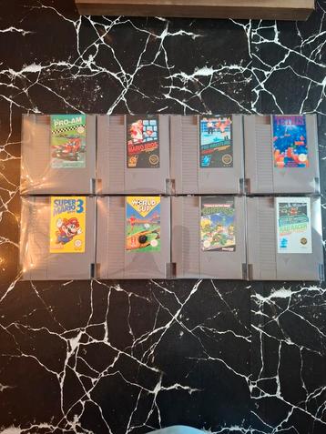 8 Nintendo Nes-spellen! Ninja Turtles, Mario enz... beschikbaar voor biedingen
