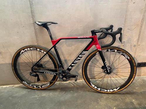 Crossfiets Canyon cf slx dura ace di2 incl alu wielen, Fietsen en Brommers, Fietsen | Racefietsen, Aluminium, Ophalen