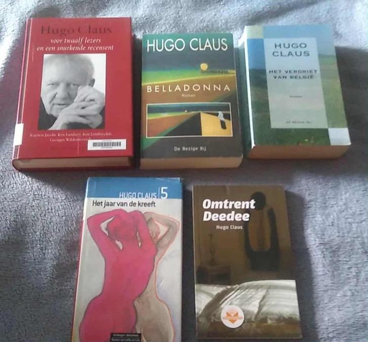 boeken Hugo Claus, Boeken, Literatuur, België, Ophalen of Verzenden