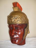 Masque ACHATIT BEN HUR en Terracotta d'Achatstein vintage, Antiquités & Art, Enlèvement ou Envoi
