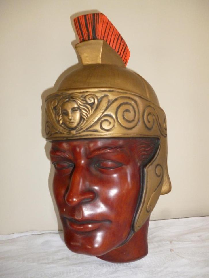 ACHATIT BEN HUR masker in Achatstein Terracotta vintage, Antiek en Kunst, Antiek | Keramiek en Aardewerk, Ophalen of Verzenden