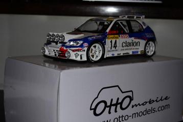 Voiture miniature 1/18 Rally Otto Autoart, Enlèvement ou Envoi, Comme neuf, Voiture, Autoart