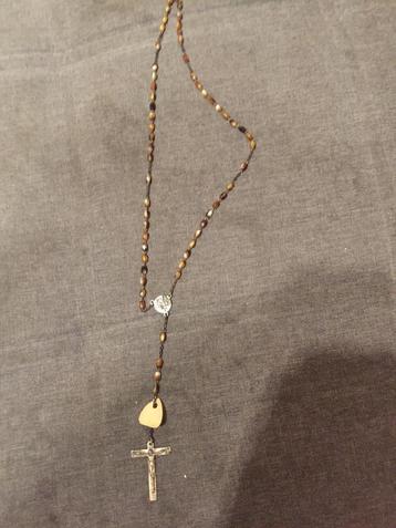 Vintage Paternoster zilver met edelstenen beschikbaar voor biedingen