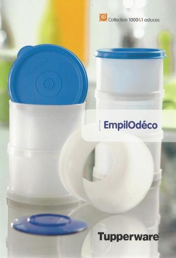 Tupperware™ Livre de Recette « Décotours » bleu beschikbaar voor biedingen