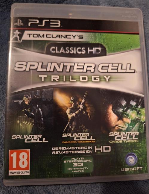 Tom Clancy's.. Splinter Cell «Trilogy» ️[Classics HD] ⚫️ PS3, Consoles de jeu & Jeux vidéo, Jeux | Sony PlayStation 3, Comme neuf