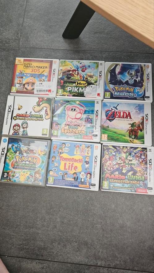 3ds games, Consoles de jeu & Jeux vidéo, Jeux | Nintendo 2DS & 3DS, Comme neuf, Enlèvement ou Envoi