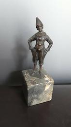 Antiek beeldje in brons, Antiek en Kunst, Ophalen of Verzenden, Brons