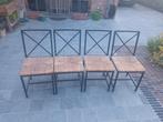 4 stoelen - GRATIS op te halen, Ophalen, Gebruikt, Vier, Grijs
