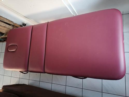 Houten openklapbare massagetafel Tao Line, Sport en Fitness, Massageproducten, Gebruikt, Massagetafel, Ophalen