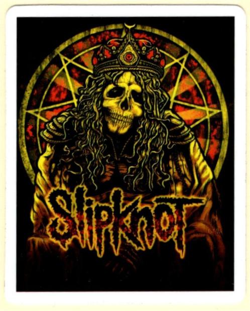 Slipknot sticker #13, Collections, Musique, Artistes & Célébrités, Neuf, Envoi