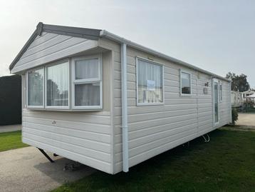 Ruime stacaravan (9m) met 2 slaapkamers – Verblijfpark Rodeo, Caravanes & Camping