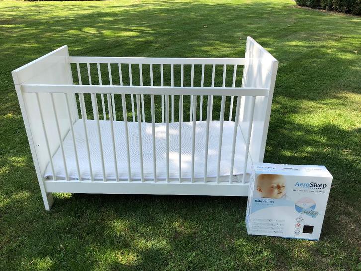 babybed bopita, Kinderen en Baby's, Kinderkamer | Bedden, Gebruikt, Matras, Ophalen of Verzenden