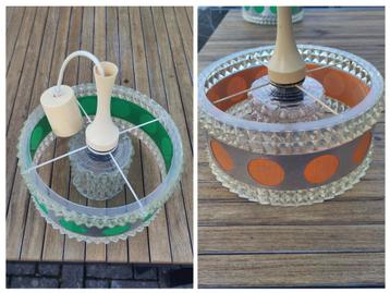 Set vintage plafondlampen – space age stijl beschikbaar voor biedingen