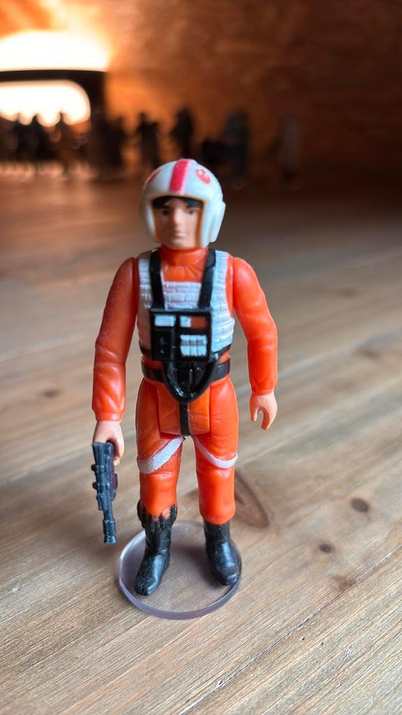 Vintage star wars Luke X-wing pilot 1978, Verzamelen, Star Wars, Zo goed als nieuw, Ophalen of Verzenden