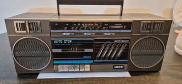 Vintage retro ghettoblaster van Artech - werkend beschikbaar voor biedingen