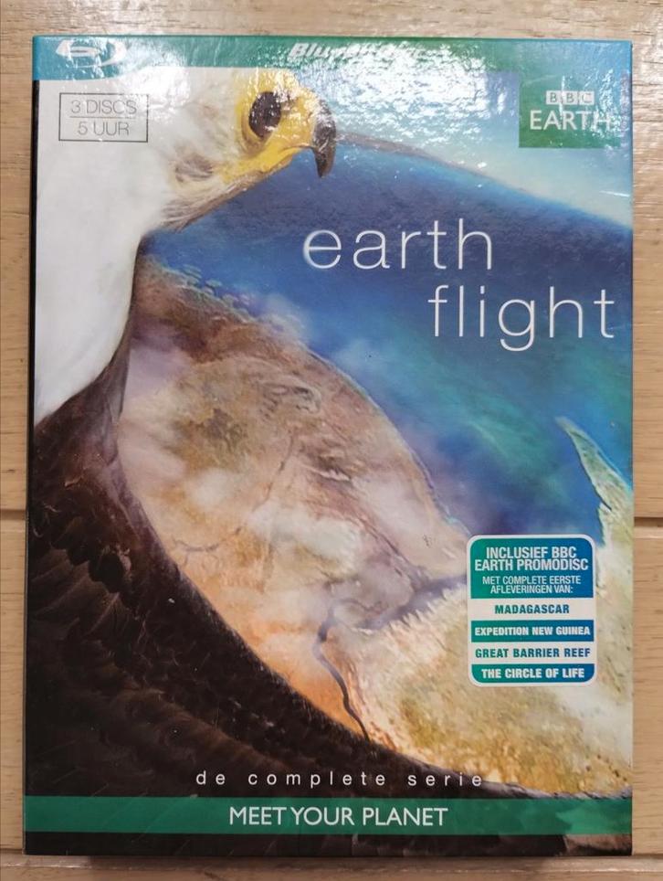 BBC Earth - Earthflight Box, Cd's en Dvd's, Blu-ray, Gebruikt, Documentaire en Educatief, Boxset, Ophalen