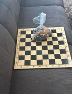 Schaakbord volledig compleet, Hobby en Vrije tijd, Gezelschapsspellen | Bordspellen, Ophalen, Zo goed als nieuw