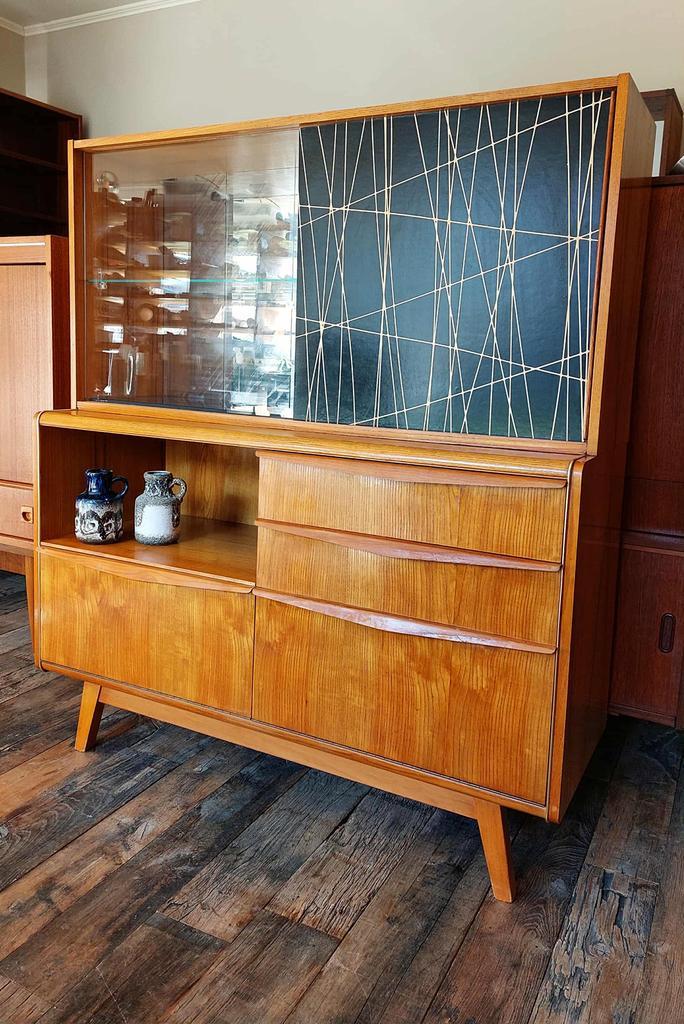 Vintage barkast, Antiek en Kunst, Curiosa en Brocante, Ophalen