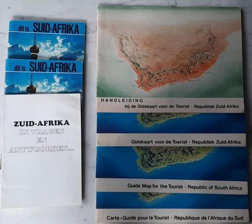 Zuid-Afrika toeristische informatie jaren 70, Livres, Guides touristiques, Utilisé, Guide ou Livre de voyage, Afrique, Autres marques