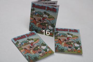 feuilles miniatures Donald Ducks 1-12 dollhouse .no 16