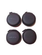 4 pochettes à coque noires pour écouteurs en simili cuir, Comme neuf, Enlèvement ou Envoi, Pochettes