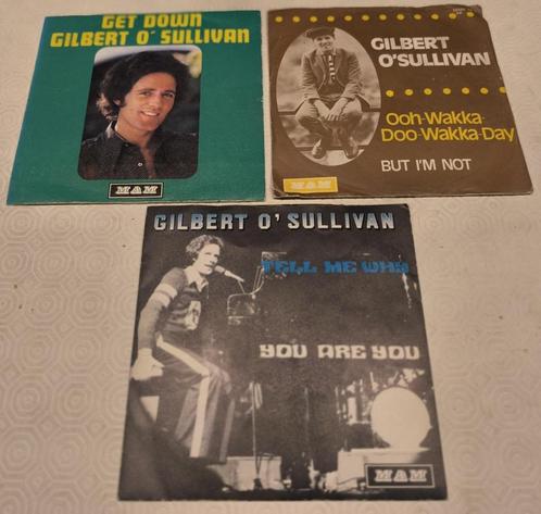 Gilbert O'Sullivan - 6 singles, Cd's en Dvd's, Vinyl Singles, Gebruikt, Single, Pop, 7 inch, Ophalen of Verzenden