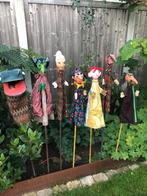 Originele antieke handpoppen poppenkast, Ophalen of Verzenden